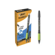Gelschrijver Bic Gel-ocity illusion medium zwart