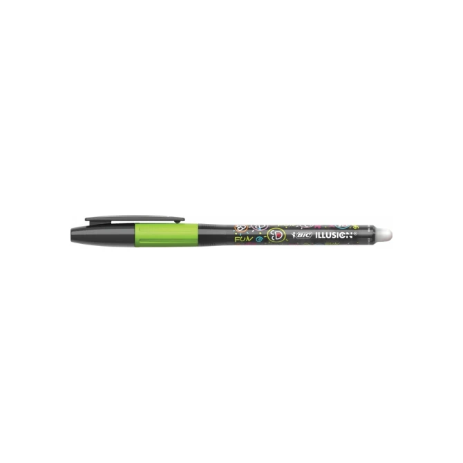 Gelschrijver Bic Gel-ocity illusion medium zwart