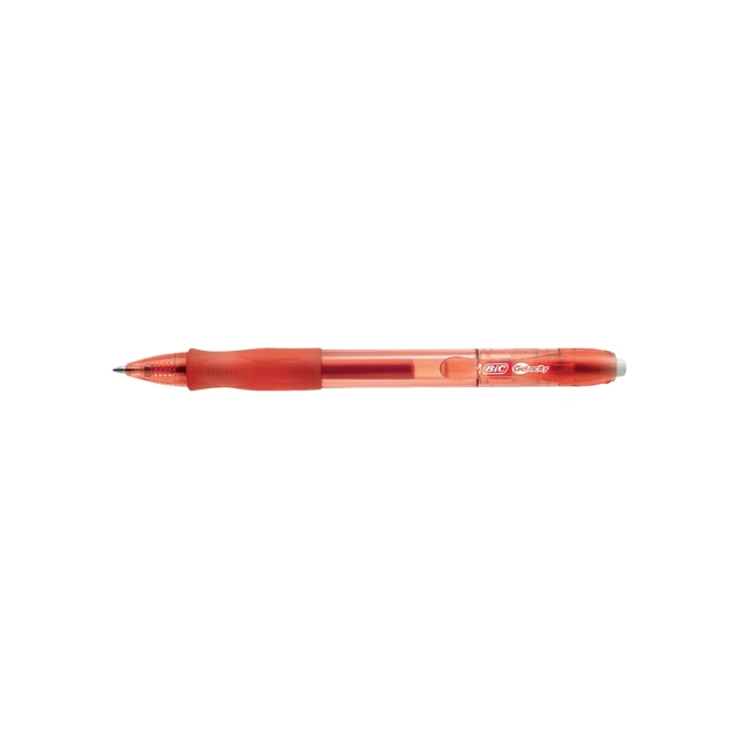 Gelschrijver Bic Gel-ocity medium rood