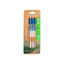 Gelschrijver Econovo uitwisbaar fijn blauw blister à 3 stuks Gelschrijver Econovo uitwisbaar fijn blauw blister à 3 stuks