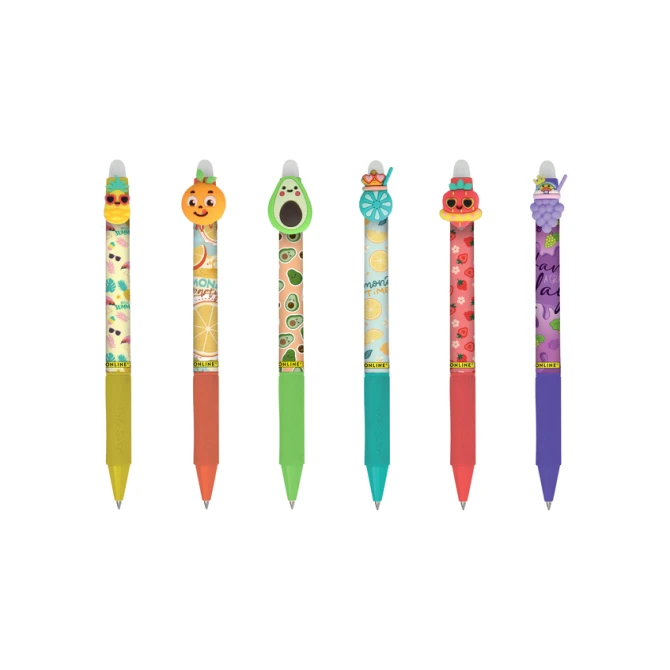 Gelschrijver Online Magixx Fun Fruits 0.7mm assorti