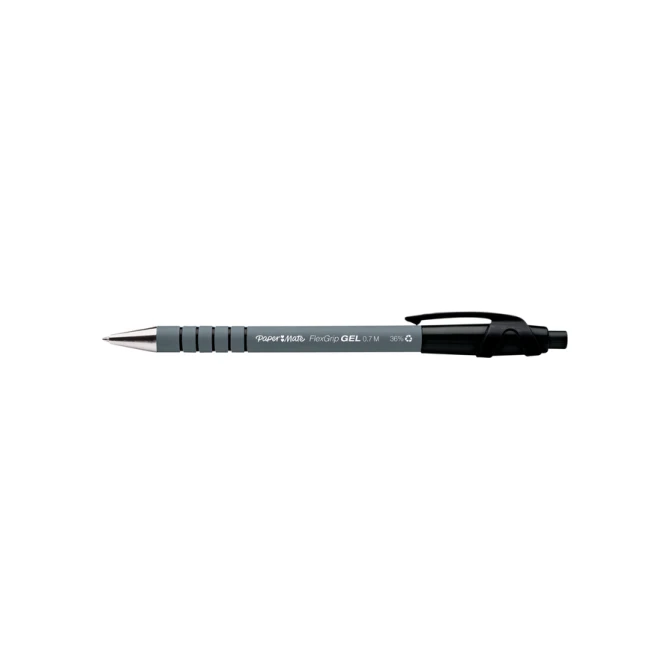 Gelschrijver Paper Mate FlexGrip medium zwart
