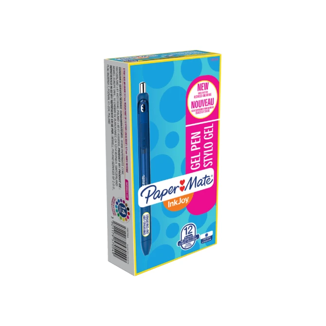 Gelschrijver Paper Mate Inkjoy medium blauw