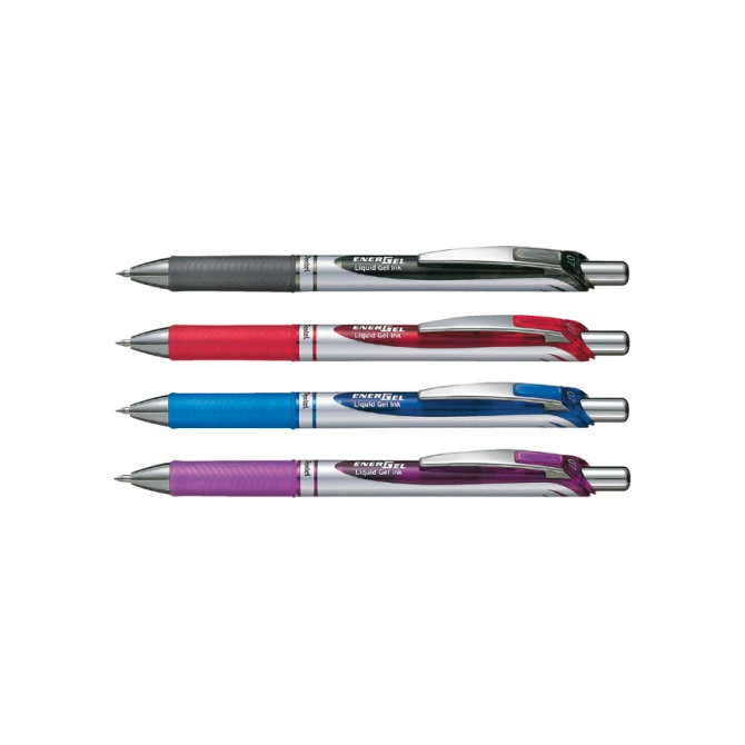 Gelschrijver Pentel BL77 Energel medium blauw