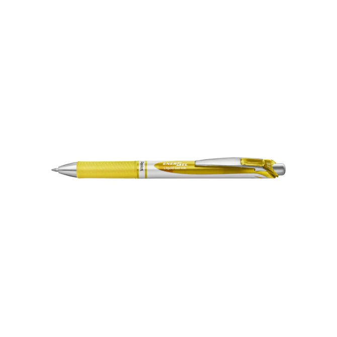 Gelschrijver Pentel BL77 Energel medium geel