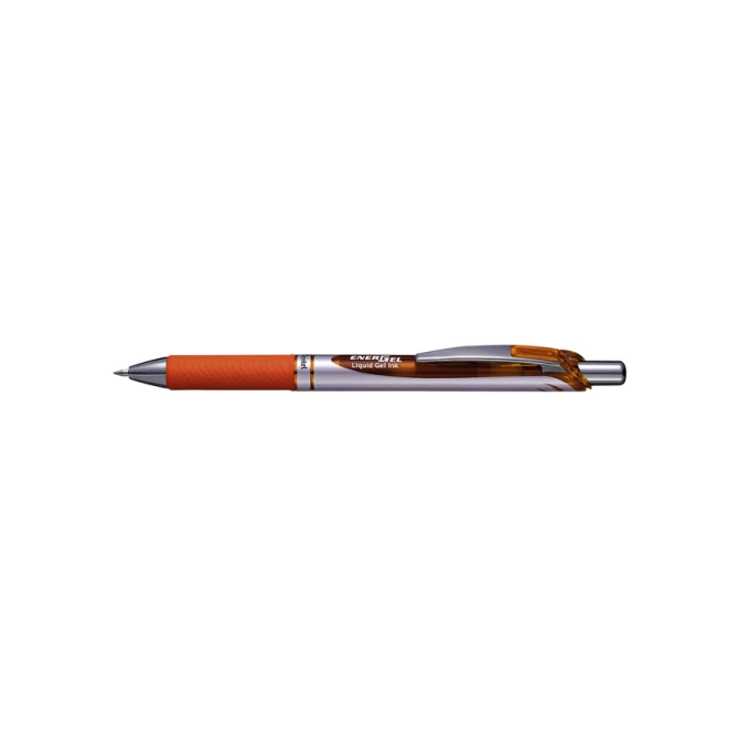 Gelschrijver Pentel BL77 Energel medium oranje