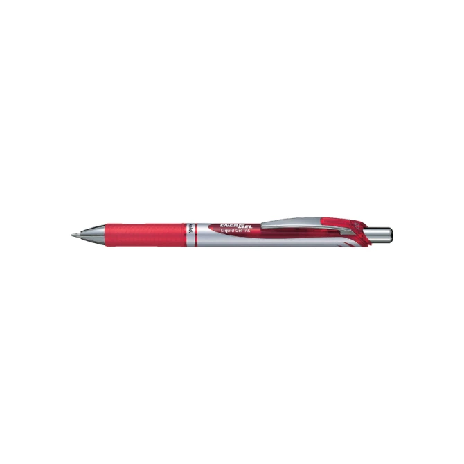 Gelschrijver Pentel BL77 Energel medium rood