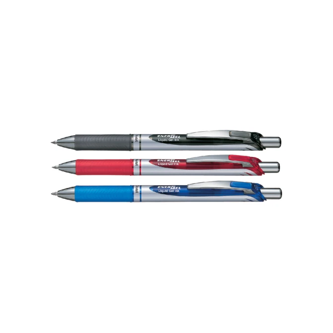 Gelschrijver Pentel BL77 Energel medium rood