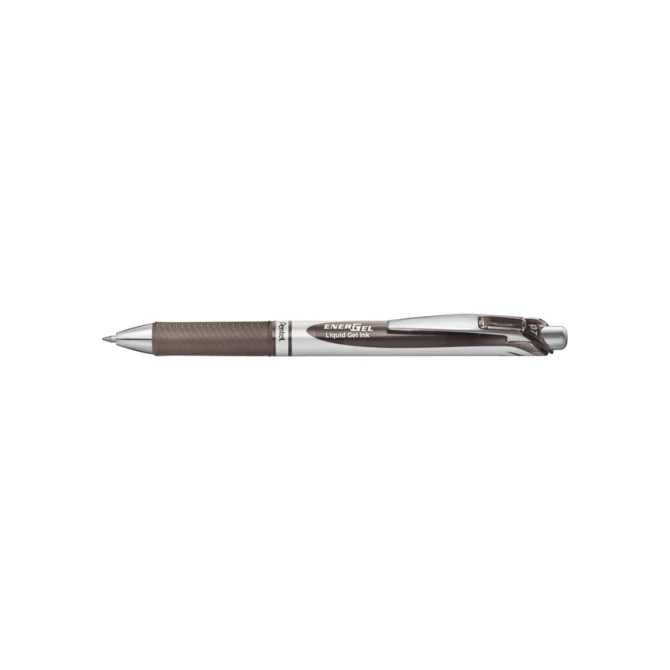 Gelschrijver Pentel BL77 Energel medium sepia