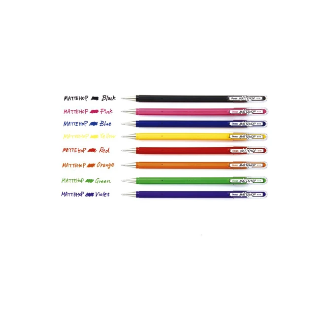 Gelschrijver Pentel K110 Mattehop medium oranje