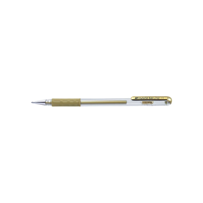 Gelschrijver Pentel K118 Grip medium goud