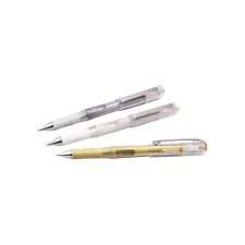 Gelschrijver Pentel K230M medium metallic zilver
