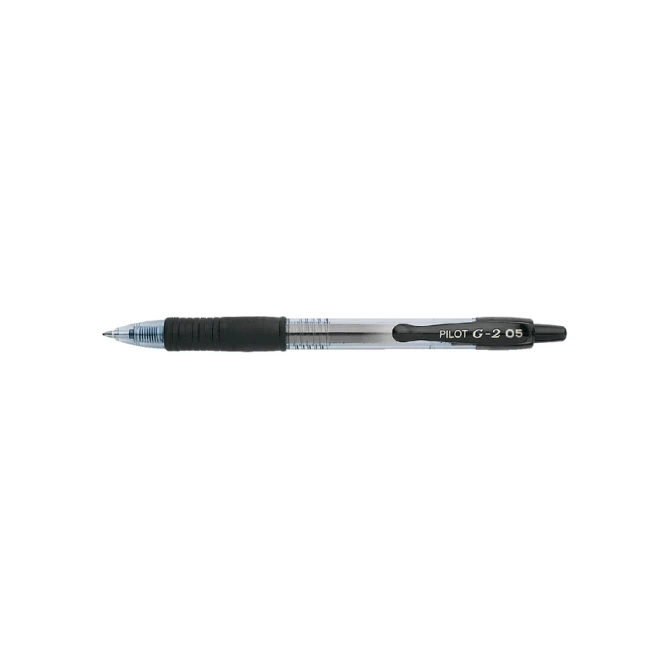 Gelschrijver PILOT G-2 fijn zwart