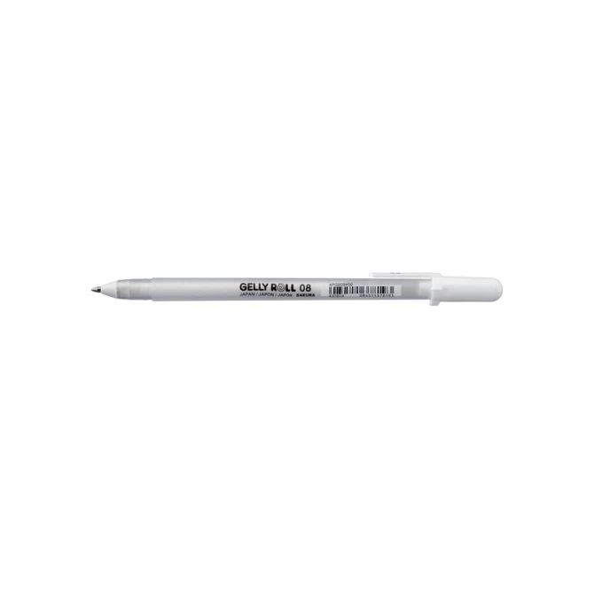Gelschrijver Sakura Gelly Roll Classic 08 wit