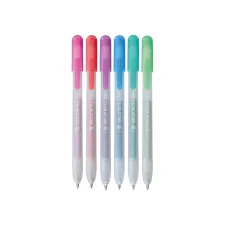 Gelschrijver Sakura Gelly Roll Metallic 08 klikfunctie set à 6 kleuren