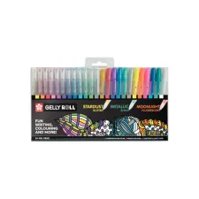 Gelschrijver Sakura Gelly Roll mix set à 24 kleuren