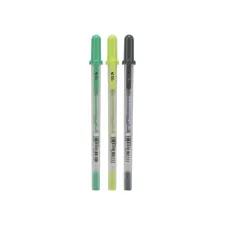 Gelschrijver Sakura Gelly Roll Moonlight 06 botanic set à 3 kleuren