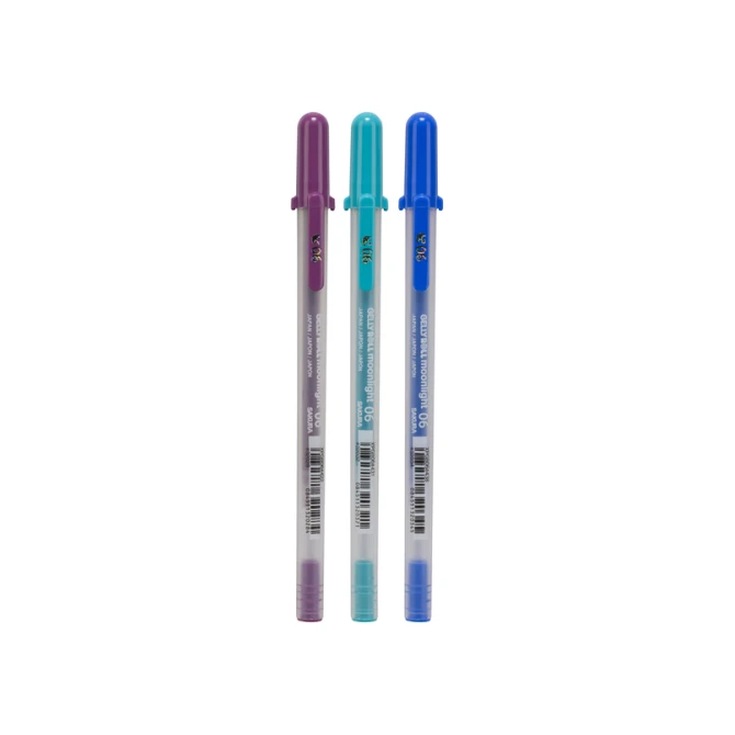 Gelschrijver Sakura Gelly Roll Moonlight 06 galaxy set à 3 kleuren