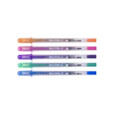 Gelschrijver Sakura Gelly Roll Silver Shadow set à 5 kleuren