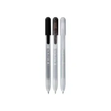Gelschrijver Sakura Gelly Roll Special 08 klikfunctie set à 3 kleuren zilver