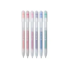 Gelschrijver Sakura Gelly Roll Stardust 08 klikfunctie set à 6 kleuren
