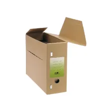 Gemeentearchiefdoos JalemaClipex folio 370x265x115mm bruin