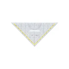 Geodriehoek Aristo 1648/2 325mm met greep transparant Geodriehoek Aristo 1648/2 325mm met greep transparant