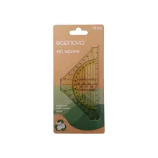 Geodriehoek Econovo 16cm blister à 1 stuk Geodriehoek Econovo 16cm blister à 1 stuk