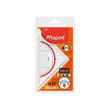 Geodriehoek Maped GeoFlex 16cm Geodriehoek Maped GeoFlex 16cm