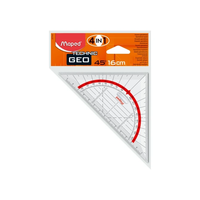 Geodriehoek Maped Technic 16cm