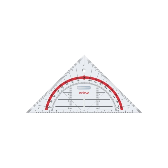 Geodriehoek Maped Technic 16cm
