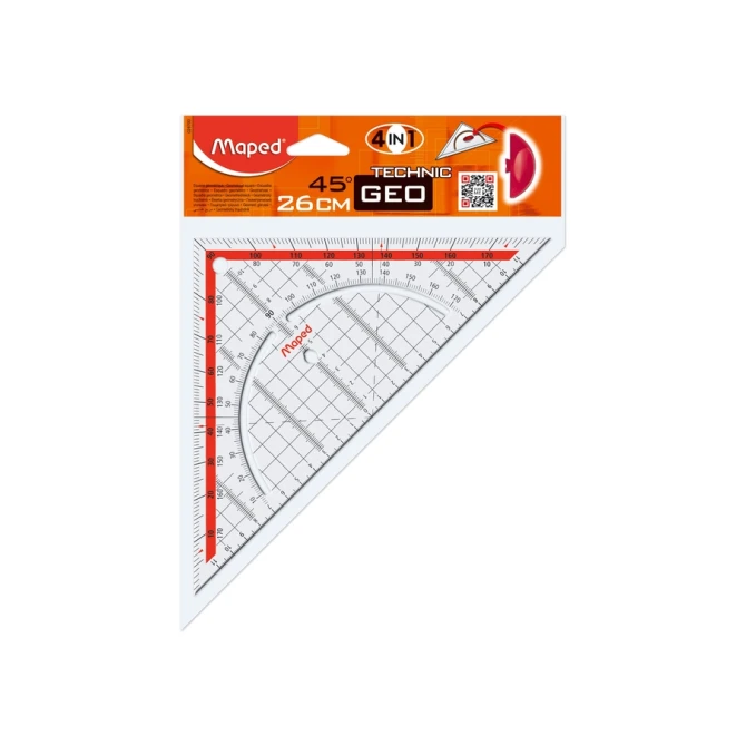 Geodriehoek Maped Technic 26cm