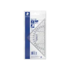 Geodriehoek Staedtler 568 160mm transparant