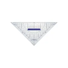 Geodriehoek Staedtler 568 220mm transparant