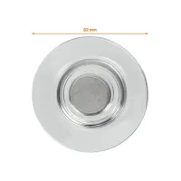 Glasbordmagneet Nobo extra sterk 32mm transparant 4 stuks