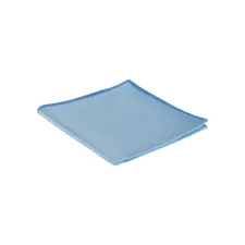 Glasdoek Cleaninq microvezel 40x40cm blauw 3 stuks
