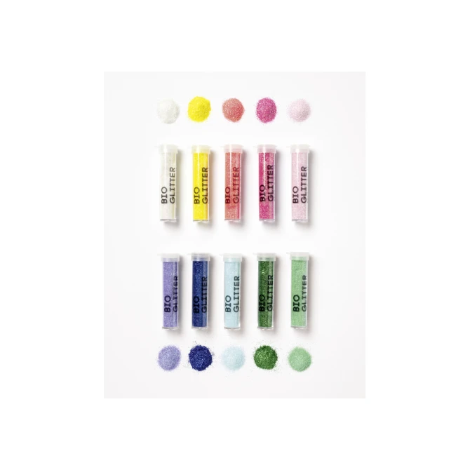 Glitterpoeder Bio Folia Rainbow 7gr 10 kleuren