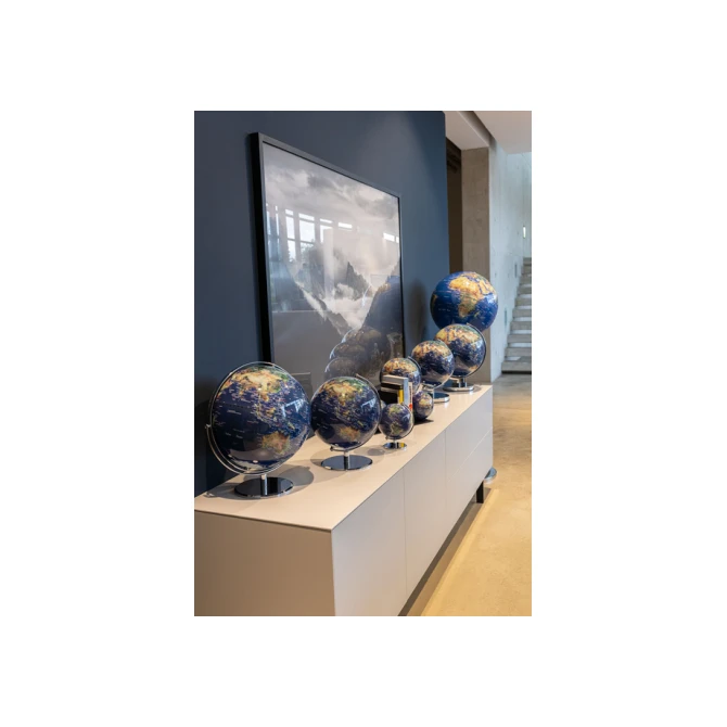 Globe Troika 20cm blauw-groen