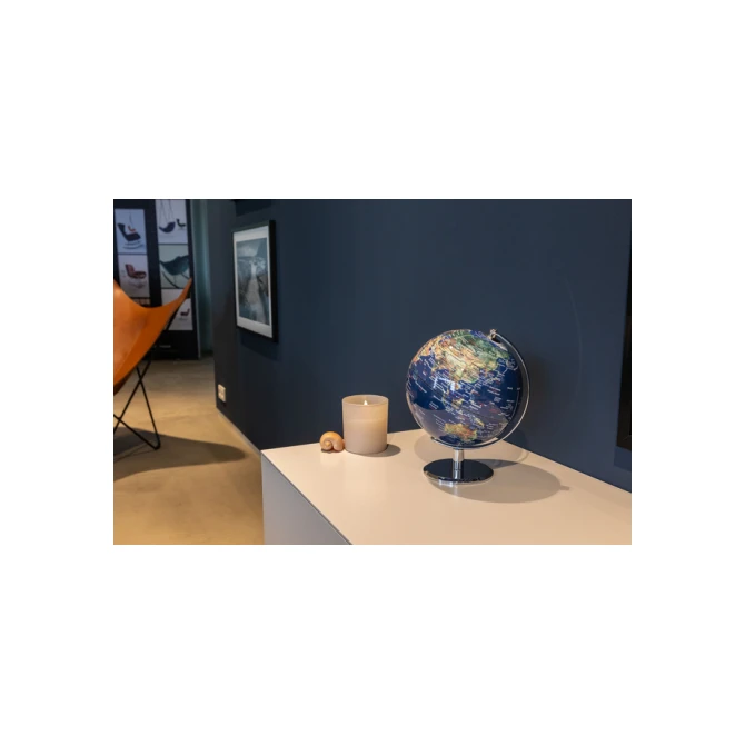 Globe Troika 20cm blauw-groen