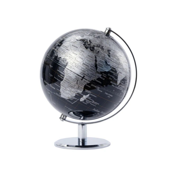 Globe Troika 20cm zwart-zilver