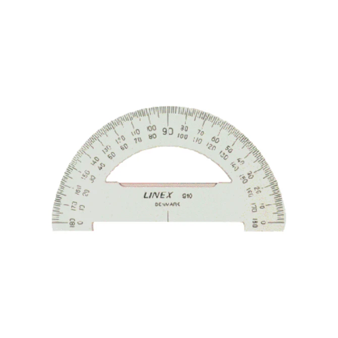 Gradenboog Linex 910 diameter 10cm 180graden transparant