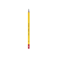 Grafietpotlood Bruynzeel Burotek 3B set à 12 stuks grijs