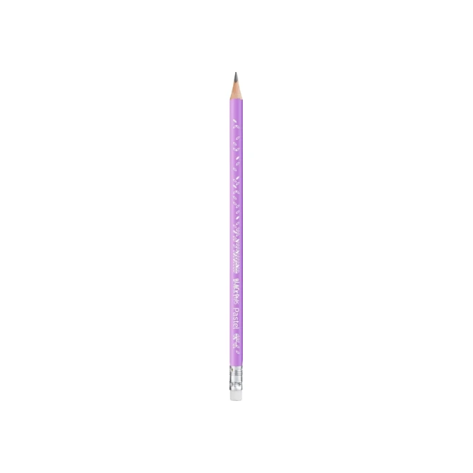 Grafietpotlood Maped Black'Peps met gum pot à 72 stuks pastel