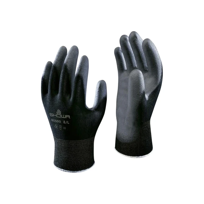 Griphandschoen Showa B0500 L zwart