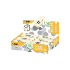Gum Bic Galet pvc vrij zacht potlood wit Gum Bic Galet pvc vrij zacht potlood wit