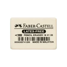 Gum Faber Castell 7041 40x27x13mm wit Gum Faber Castell 7041 40x27x13mm wit