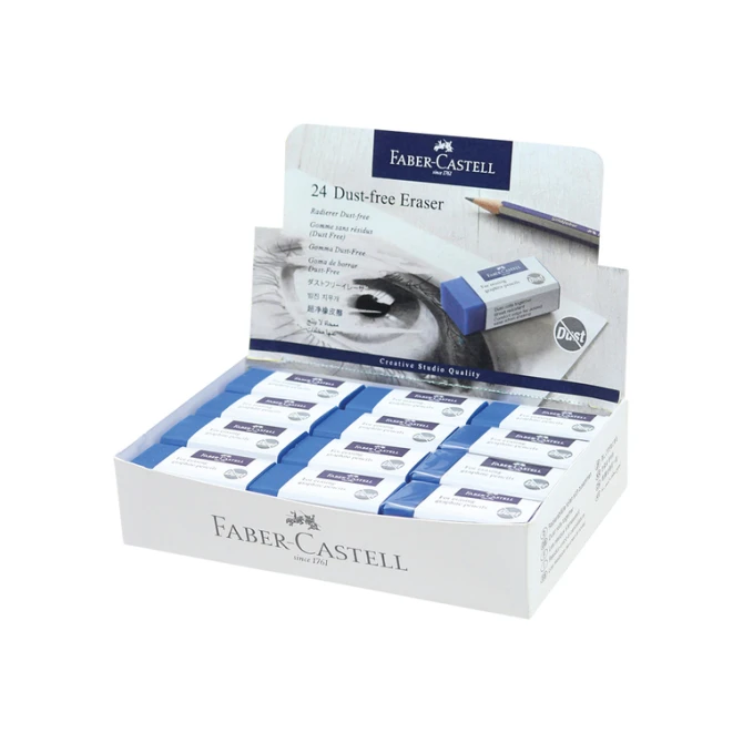 Gum Faber-Castell stofvrij blauw