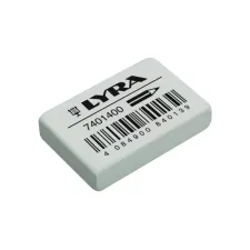 Gum LYRA India Rubber doos à 40 stuks wit