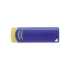 Gum Pilot  friXion geel met blauwe houder