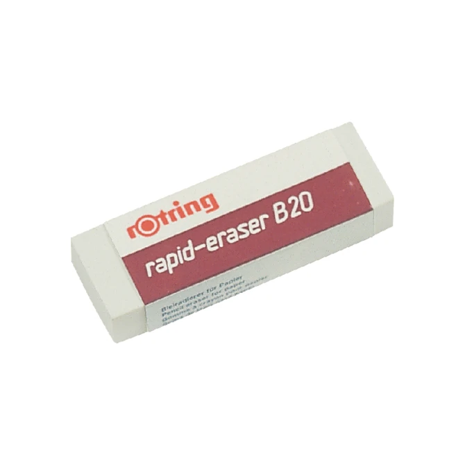 Gum rOtring Rapid B20 65x23x10mm potlood wit